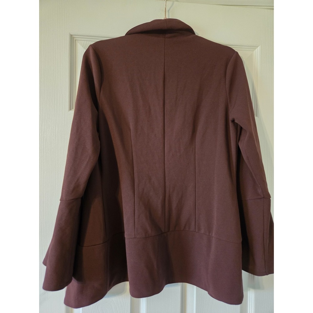 Women's Red Blazer stretch Charlie Paige brand size M - Picture 5 of 5
